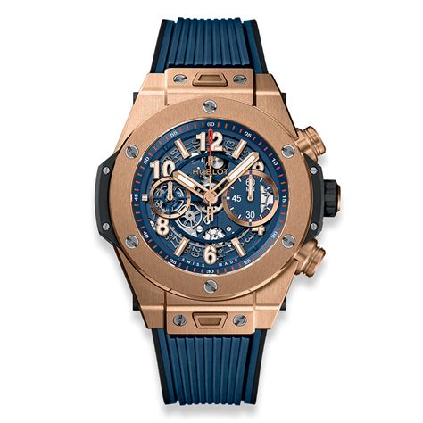 hublot big bang unico king gold blue